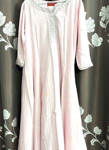 Beautiful Pink Anarkali Suit Set