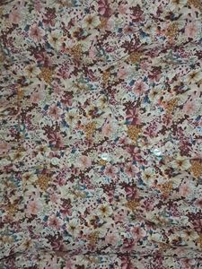 Floral Print Peplum Top