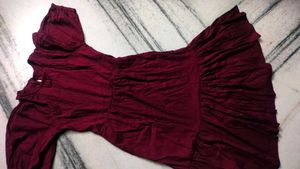 Maroon Dress