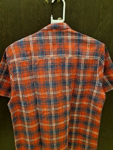 Stylish Red &amp; Blue Plaid Shirt for Men