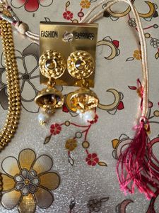 Gold Necklace Set