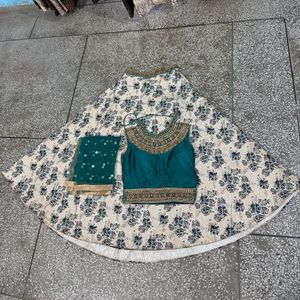 Floral Lehenga Choli Set