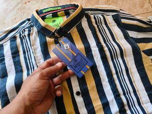 Seven 11 Multicolor Lining Shirt - Size M (38)