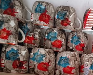 6 Pcs Cup Set New Design Good Quality Medium Size