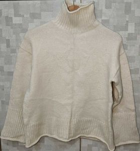 Cozy Cream Turtleneck Sweater