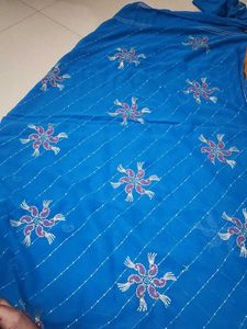 Party Wear Saree With Blouse
