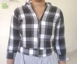 Hoodie Zipper Crop Jacket For Women 🖤💅✨