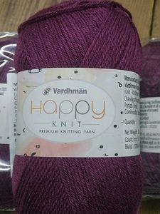 Acrylic Knitting Yarn - Purple