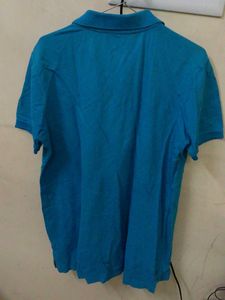 Blue Fitzer Polo T-Shirt