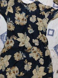 Floral Print Casual Dress