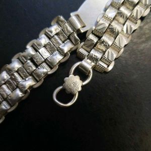 97 Pure Silver Heavy &amp; Unique Handcrafted Bracelet