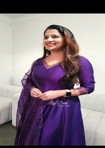 Elegant Purple Kurti