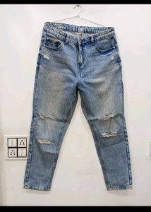Ripped Thick Jeans