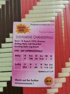 Cricket Trading Cards