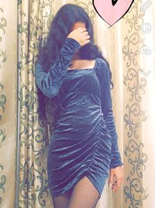 Velvet Short Dress