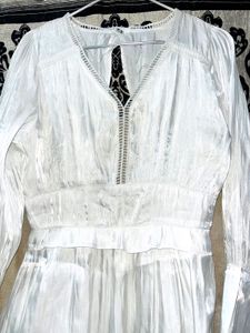 Elegant White Mini Dress