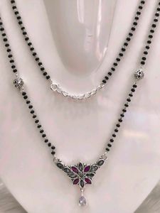 Pure Silver Mangalsutra