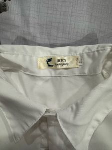 Full Sleeve White Shirt For Women