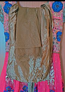 Beautiful Gown With Dupatta And Pent