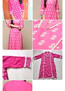New Embroidered Pure Cotton Kurti for Sale!