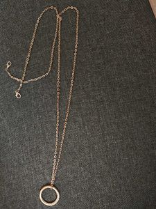 Minimalist Circle Pendant Necklace