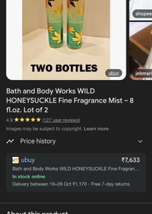 Wild Honeysuckle Body Mist