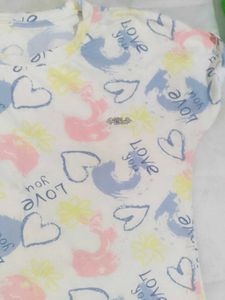 Multicolored Oversize Tshirt