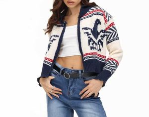 Ethenic Style Knit Cardigan