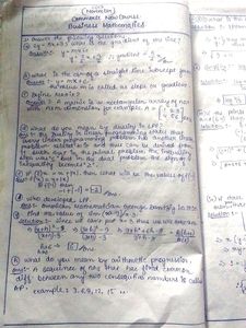 Business Mathematics Solved Question Paper CBCS
