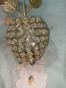 Crystal Apple Decor
