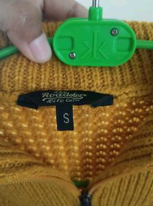 Front Zip Sweater