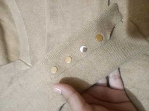 &#34;Chic Brown Full-Sleeve Top&#34;
