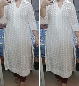 WHITE KURTA