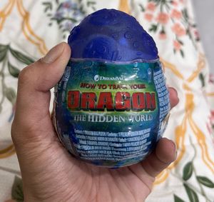 How To Train Your Dragon Plush Egg 3”