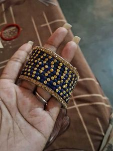 Blue & Gold Bangle