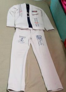 Boys Stylish Jacket &amp; Tee Set