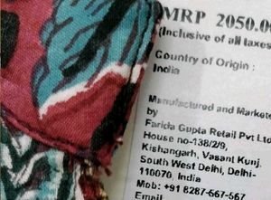 Elegant red Floral Kurta Set