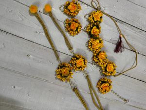 Haldi Jewellery set