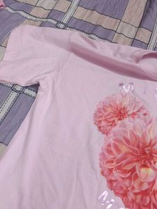 Disney Mickey Mouse Floral Tee