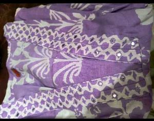 New Unused PureCotton Aline Kurti Plazzo Dupatta
