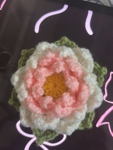 crochet hair clip