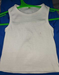 white Tank Pretty Top