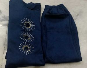 ❤Heavy Velvet New Unused ❤Elegant Kurta Pant Set