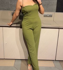 Olive Green Jumpsuit