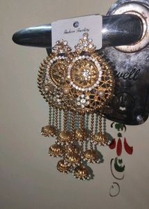 Statement Jhumka Earrings