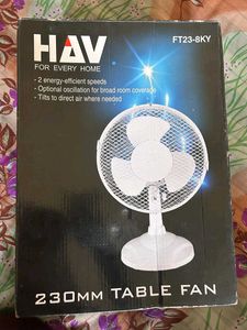Hav 230mm Table Fan