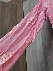 Baby Pink Kurti Suit Set