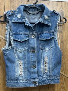 Vintage Y2k Denim Vest