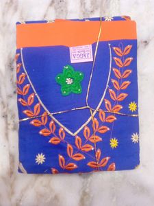 Unstich  Blue And Orange  Color Combinations  Suit