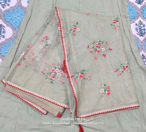 Embroidered Saree